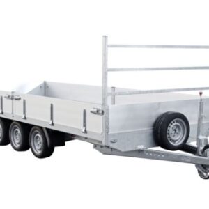 BW Trailers PRO Plateauwagen 3-as 3500kg