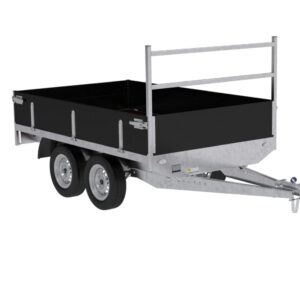BW Trailers Black edition plateauwagen 750kg